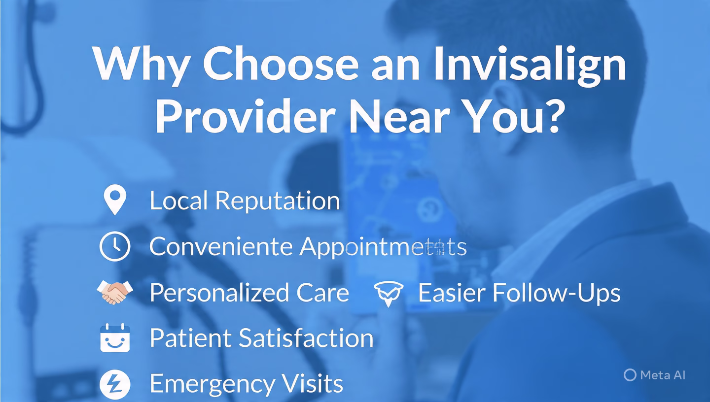 Why Choose an Invisalign Provider Near You?