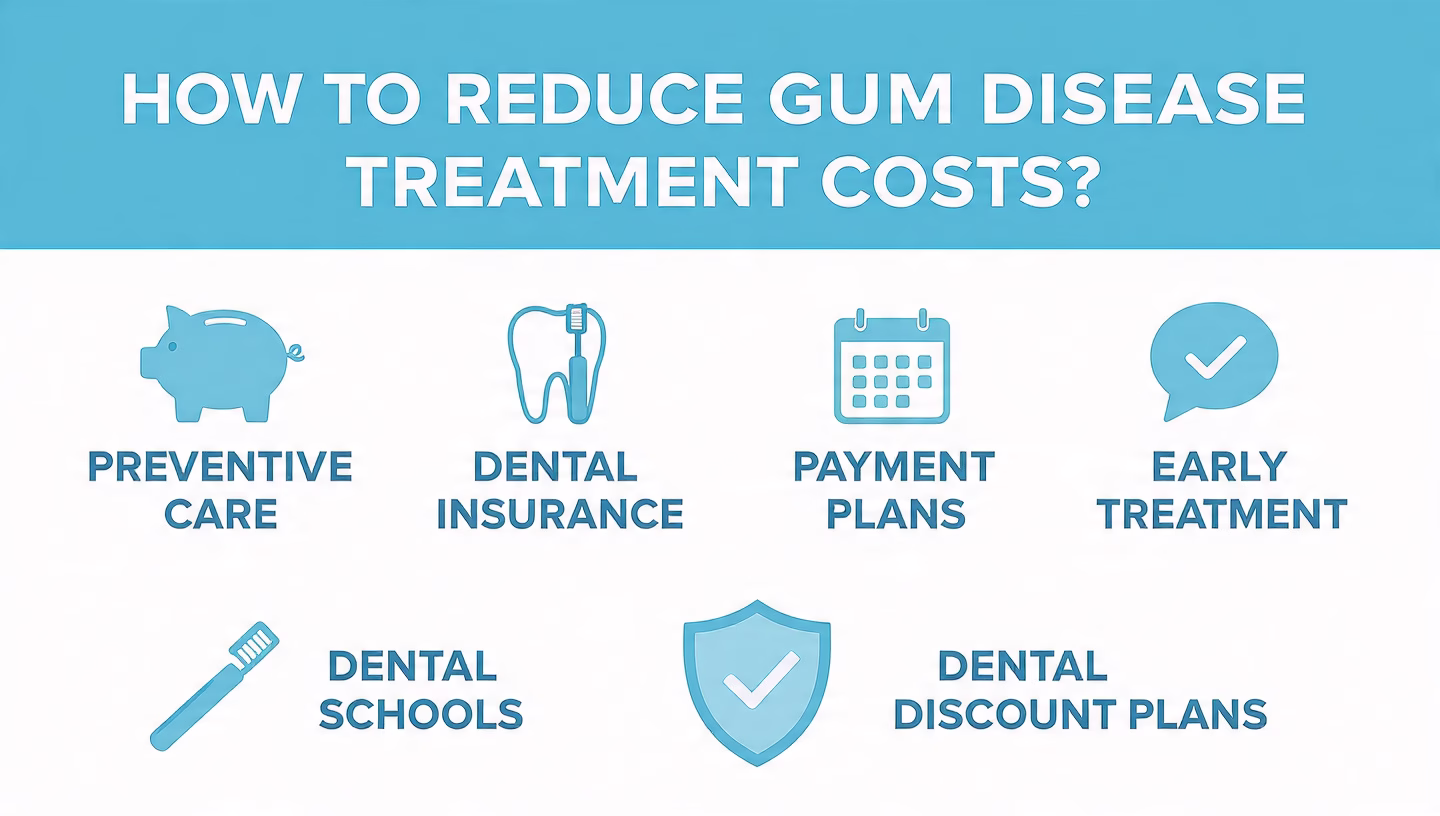 How to Reduce Gum Disease Treatment Costs?